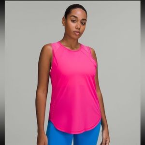 NWT Lululemon sonic pink sculpt tank size 8